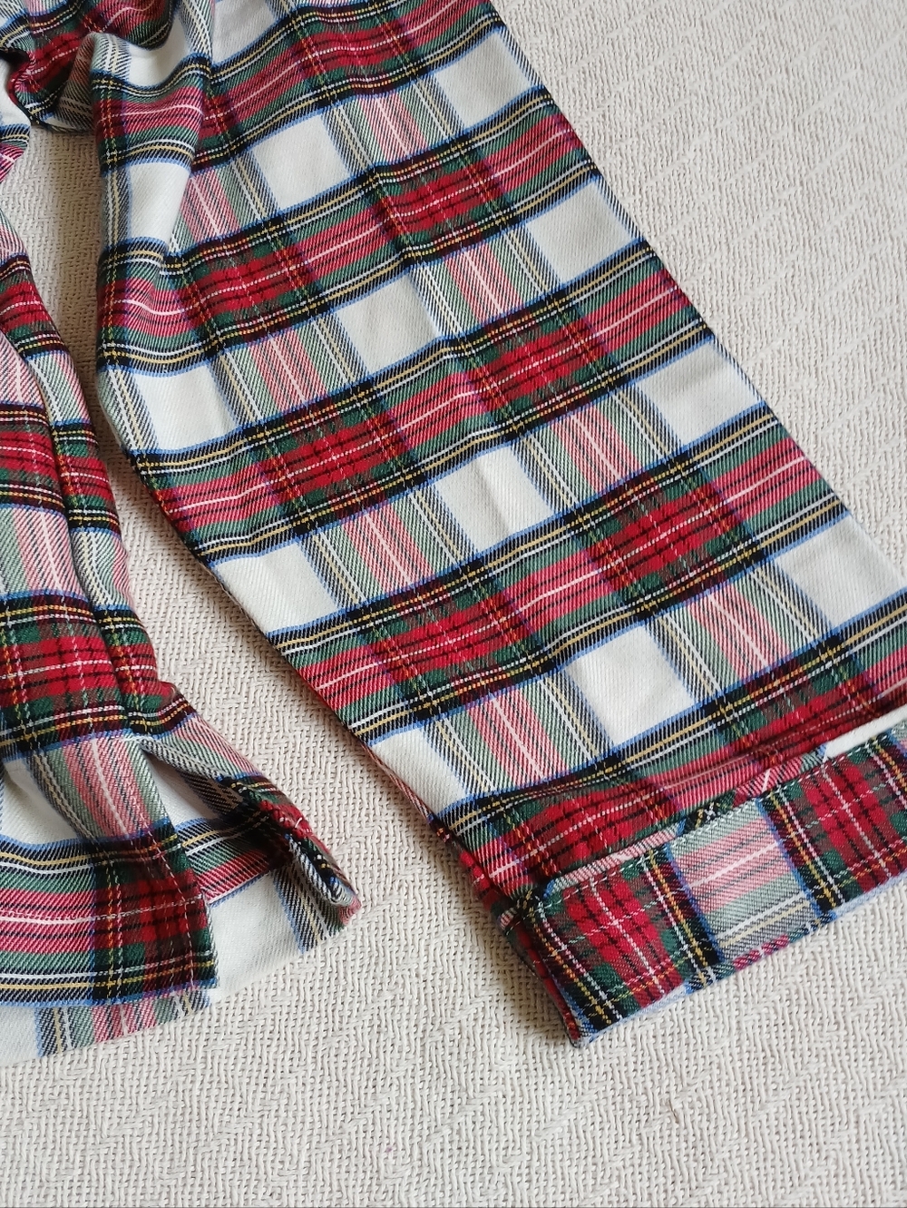 pottery barn ♡ plaid pajama sleep set holiday large cabin festival tartan - Picture 8 of 13